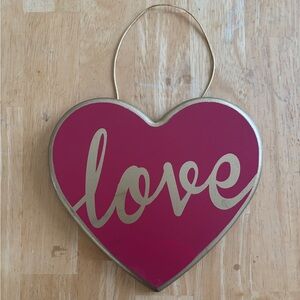 Heart-Shaped Love Wall Decor